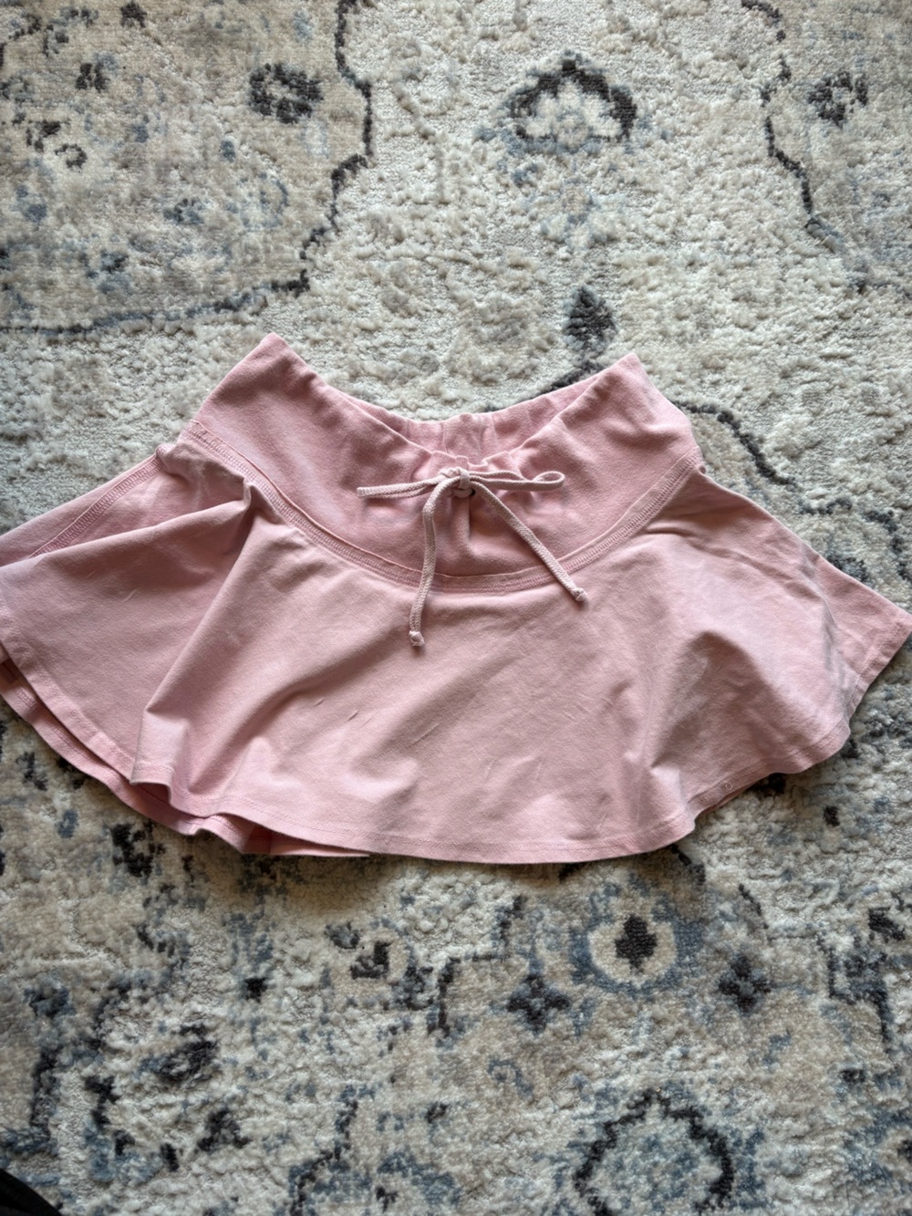 Dusty Pink GUESS a-line mini skirt